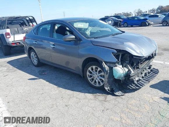 2018 Nissan Sentra SV with VIN 3N1AB7AP9JL652755, listed as a IAAI auction lot 41871955 with 97,217 mi miles and . Bid and sale history available at DreamBid. Image 1.