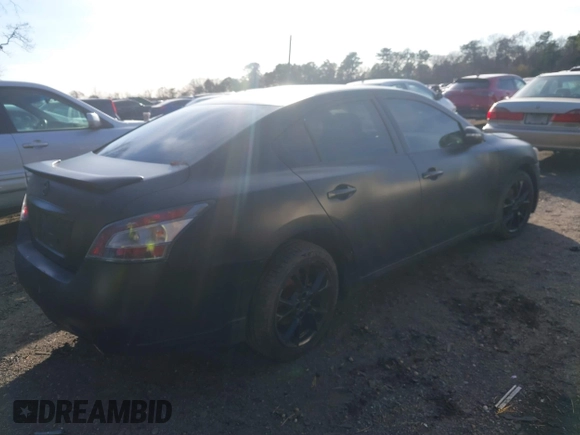 2012 Nissan Maxima SV with VIN 1N4AA5AP0CC835082, listed as a IAAI auction lot 40954432 with 132,247 mi miles and . Bid and sale history available at DreamBid. Image 4.
