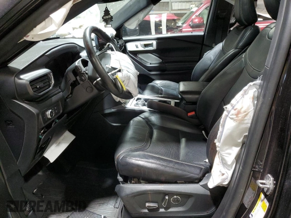 2020 Ford Explorer ST with VIN 1FM5K8GC9LGA24500, listed as a Copart auction lot 49854405 with 91,323 mi miles and Salvage Title. Bid and sale history available at carsss.com. Image 7.