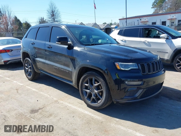 2019 Jeep Grand Cherokee Limited with VIN 1C4RJFBG2KC666974, listed as a IAAI auction lot 41780057 with 76,770 mi miles and . Bid and sale history available at DreamBid. Image 1.