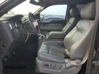2014 Ford F-150 XL with VIN 1FTFW1ET1EFA43915, listed as a Copart auction lot 53135585 with 176,680 mi miles and Salvage title. Bid and sale history available at DreamBid. Image 7.