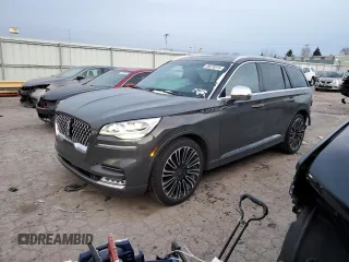 2020 Lincoln Aviator Black Label with VIN 5LM5J9XC3LGL29271, listed as a Copart auction lot 89378315 with 62,192 mi miles and Salvage title. Bid and sale history available at DreamBid. Image 1.