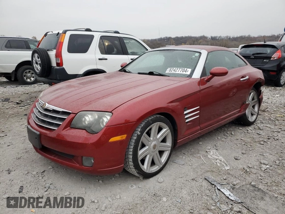 2004 Chrysler Crossfire z VIN 1C3AN69L64X014217, wystawiony jako Copart lot #82427704 z przebiegiem 85 328 mil mil oraz Szkody całkowita. Historia ofert i sprzedaży dostępna na DreamBid. Obrazek 1.