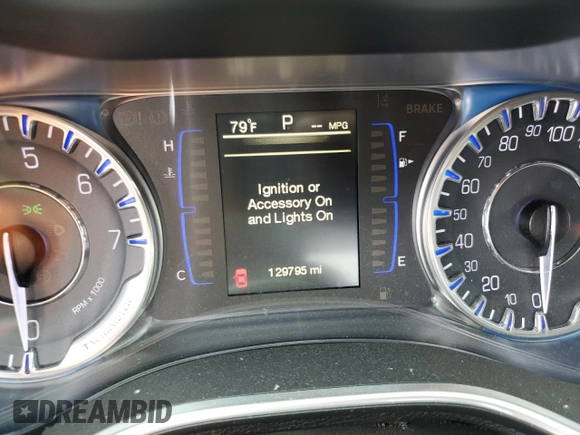 2015 Chrysler 200 Limited with VIN 1C3CCCAB4FN576891, listed as a Copart auction lot 74594184 with 129,795 mi miles and Salvage title. Bid and sale history available at DreamBid. Image 9.