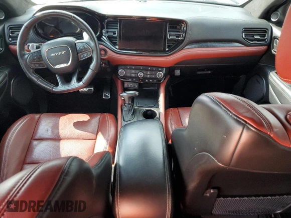 2021 Dodge Durango SRT Hellcat with VIN 1C4SDJH96MC689195, listed as a Copart auction lot 65217615 with Not provided miles and Salvage title. Bid and sale history available at DreamBid. Image 8.