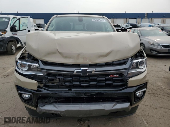 2022 Chevrolet Colorado 4WD Z71 with VIN 1GCGTDEN3N1204066, listed as a Copart auction lot 60720965 with 32,556 mi miles and Clean title. Bid and sale history available at DreamBid. Image 5.