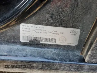 2009 Audi A4 with VIN WAULF68K79N031358, listed as a Copart auction lot 48255455 with Not provided miles and Clean title. Bid and sale history available at DreamBid. Image 12.