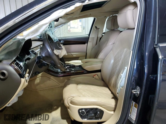 2016 Audi A8 Sport с VIN WAU43AFDXGN004897, выставлен на аукционе Copart как лот 63614425 с пробегом Не указан миль и Списание • Salvage title. История ставок и продаж доступна на DreamBid. Изображение 7.