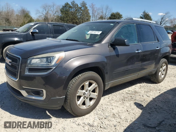 2013 GMC Acadia SLE with VIN 1GKKRNED7DJ153423, listed as a Copart auction lot 50818275 with 151,516 mi miles and Salvage Title. Bid and sale history available at carsss.com. Image 1.