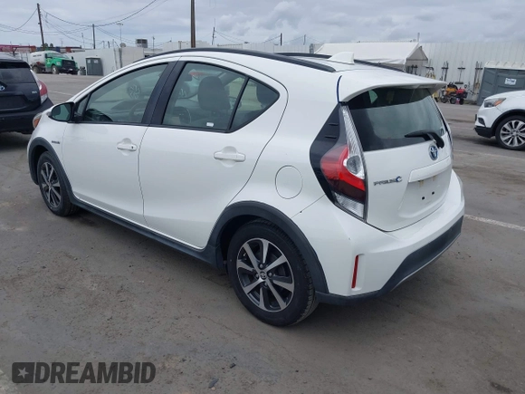 2018 Toyota Prius One with VIN JTDKDTB37J1615520, listed as a IAAI auction lot 42054113 with 76,989 mi miles and . Bid and sale history available at DreamBid. Image 3.