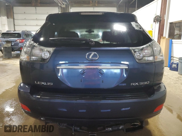 2004 Lexus RX 330 with VIN JTJHA31U640012367, listed as a Copart auction lot 55701845 with 268,140 mi miles and Clean Title. Bid and sale history available at DreamBid. Image 6.