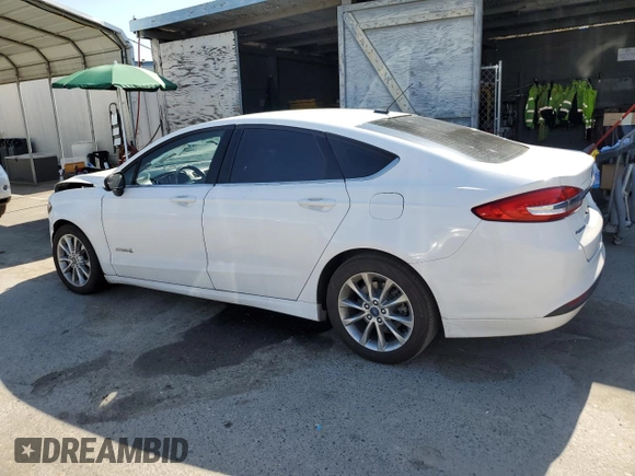 2017 Ford Fusion Hybrid SE with VIN 3FA6P0LU8HR381067, listed as a Copart auction lot 60173255 with 76,046 mi miles and Salvage title. Bid and sale history available at DreamBid. Image 2.