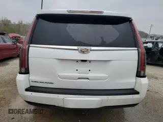 2017 Cadillac Escalade ESV Luxury with VIN 1GYS4HKJ7HR159200, listed as a Copart auction lot 52866135 with 90,231 mi miles and Salvage title. Bid and sale history available at DreamBid. Image 6.