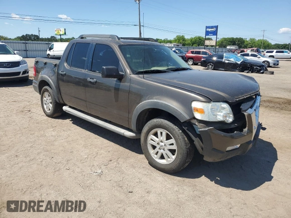 2008 Ford Explorer Sport Trac XLT with VIN 1FMEU31E78UA41134, listed as a Copart auction lot 55744535 with 125,764 mi miles and Salvage title. Bid and sale history available at DreamBid. Image 4.