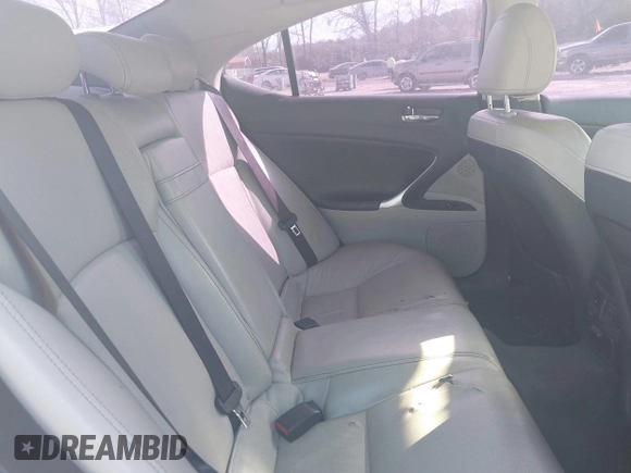 2012 Lexus IS 250 with VIN JTHBF5C23C5178895, listed as a IAAI auction lot 41703959 with 185,953 mi miles and . Bid and sale history available at DreamBid. Image 8.