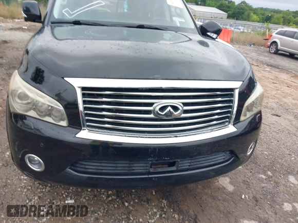 2013 Infiniti QX56 with VIN JN8AZ2NF7D9530166, listed as a IAAI auction lot 42360609 with 214,484 mi miles and . Bid and sale history available at DreamBid. Image 13.