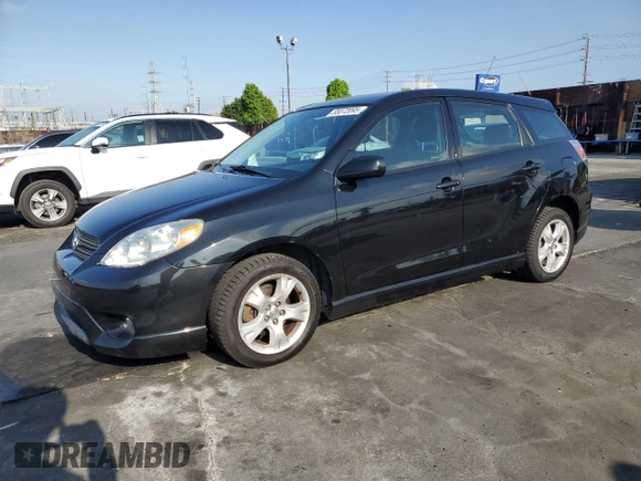2005 Toyota Matrix STD with VIN 2T1KR32E35C395488, listed as a Copart auction lot 55072095 with 141,096 mi miles and Salvage Title. Bid and sale history available at DreamBid. Image 1.