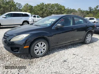 2012 Mazda 6 i Sport with VIN 1YVHZ8BH4C5M40783, listed as a Copart auction lot 44743555 with 133,534 mi miles and Salvage Title. Bid and sale history available at carsss.com. Image 1.