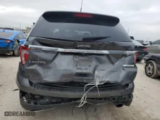 2018 Ford Explorer Limited with VIN 1FM5K7FH3JGA54953, listed as a Copart auction lot 43580475 with 106,368 mi miles and Salvage Title. Bid and sale history available at carsss.com. Image 6.
