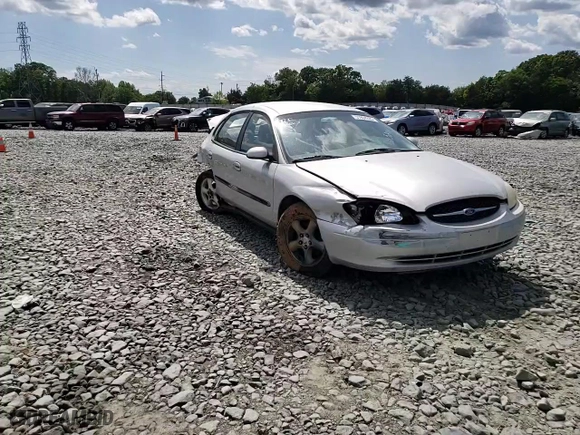 2001 Ford Taurus SES with VIN 1FAFP55S01A152441, listed as a Copart auction lot 51804323 with 163,558 mi miles and Salvage Title. Bid and sale history available at carsss.com. Image 11.
