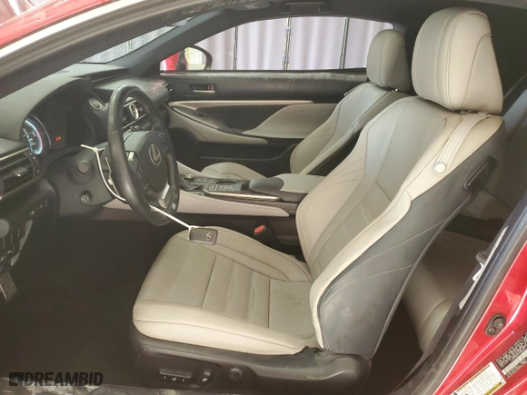 2015 Lexus RC 350 with VIN JTHHE5BC9F5003241, listed as a Copart auction lot 47429815 with 109,078 mi miles and Salvage Title. Bid and sale history available at carsss.com. Image 7.