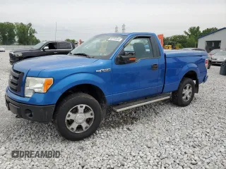 2010 Ford F-150 XL with VIN 1FTMF1EW2AKB85161, listed as a Copart auction lot 63741515 with 173,982 mi miles and Salvage title. Bid and sale history available at DreamBid. Image 1.