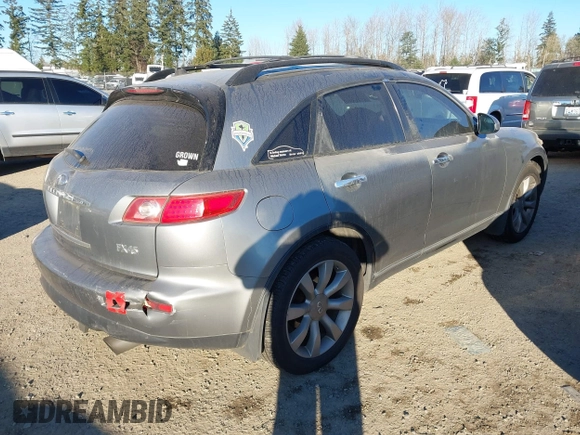 2003 Infiniti FX Options with VIN JNRBS08W33X404868, listed as a IAAI auction lot 41462901 with 264,177 mi miles and . Bid and sale history available at DreamBid. Image 4.