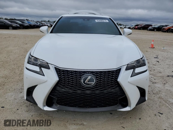 2016 Lexus GS 350 with VIN JTHBZ1BL0GA006511, listed as a Copart auction lot 43490214 with 75,777 mi miles. Bid and sale history available at carsss.com. Image 5.