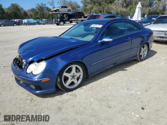 2004 Mercedes-Benz CLK 500 с VIN WDBTJ75J94F114679, выставлен на аукционе Copart как лот 46604775 с пробегом 155 003 миль миль и На запчасти • Non repairable. История ставок и продаж доступна на DreamBid. Изображение 1.