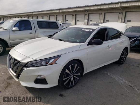 2019 Nissan Altima SR with VIN 1N4AL4CV9KC230881, listed as a Copart auction lot 76143583 with 85,265 mi miles and . Bid and sale history available at carsss.com. Image 1.