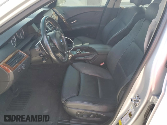 2007 BMW 5 Series 550i with VIN WBANB53527CP07613, listed as a Copart auction lot 44318875 with 119,990 mi miles and Clean Title. Bid and sale history available at DreamBid. Image 7.