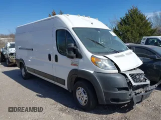 2019 Ram ProMaster Cargo with VIN 3C6TRVDG4KE507797, listed as a IAAI auction lot 41627071 with 213,955 mi miles and . Bid and sale history available at carsss.com. Image 1.