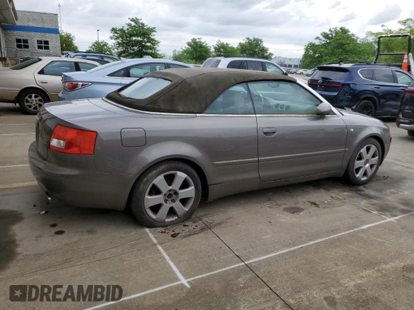 2005 Audi A4 3.0L with VIN WAUDT48H95K006723, listed as a Copart auction lot 51046784 with 148,948 mi miles and Clean Title. Bid and sale history available at carsss.com. Image 3.