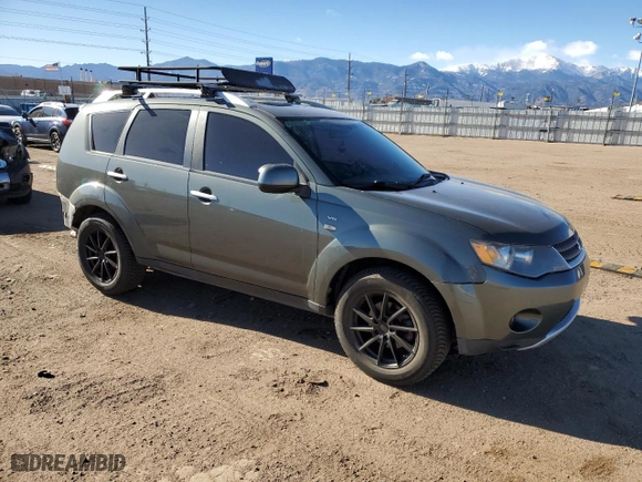 2008 Mitsubishi Outlander XLS with VIN JA4MT41X38Z008705, listed as a Copart auction lot 86807564 with 254,085 mi miles and Salvage Title. Bid and sale history available at carsss.com. Image 4.