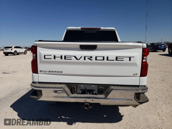 2020 Chevrolet Silverado 1500 LT with VIN 3GCUYDED9LG284340, listed as a Copart auction lot 47030715 with 68,990 mi miles and Salvage Title. Bid and sale history available at DreamBid. Image 6.