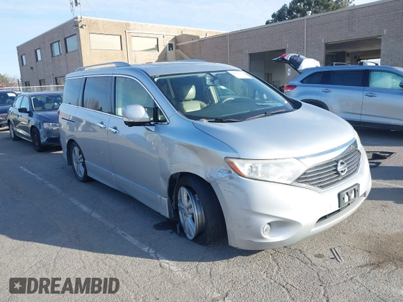 2013 Nissan Quest LE with VIN JN8AE2KP4D9060333, listed as a IAAI auction lot 41797845 with 149,891 mi miles. Bid and sale history available at carsss.com. Image 6.