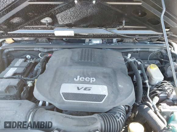 2017 Jeep Wrangler Unlimited Sport with VIN 1C4BJWDG0HL629476, listed as a IAAI auction lot 41408256 with 109,447 mi miles. Bid and sale history available at carsss.com. Image 10.