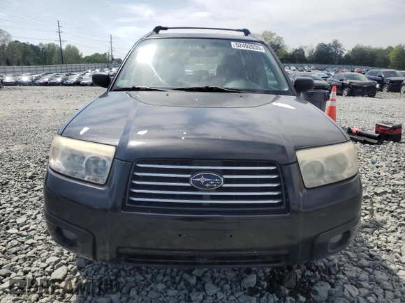 2007 Subaru Forester X with VIN JF1SG63647H747710, listed as a Copart auction lot 52402035 with 115,223 mi miles and Clean Title. Bid and sale history available at carsss.com. Image 5.