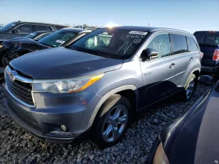 2014 Toyota Highlander Limited with VIN 5TDDCRFH6ES006853, listed as a Copart auction lot 41426685 with 110,001 mi miles and Non repairable. Bid and sale history available at DreamBid. Image 1.