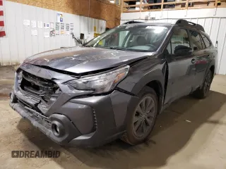 2025 Subaru Outback Onyx z VIN 4S4BTALC7S3119415, wystawiony jako Copart lot #57983115 z przebiegiem 2 255 mil mil oraz Szkoda całkowita • Salvage title. Historia ofert i sprzedaży dostępna na DreamBid. Obrazek 1.