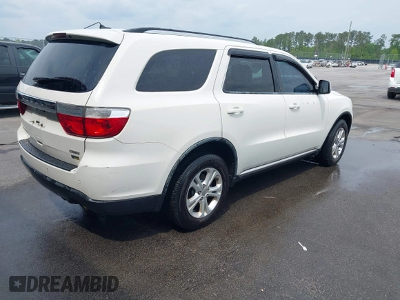 2012 Dodge Durango Crew with VIN 1C4RDHDG9CC152766, listed as a IAAI auction lot 42038931 with 288,545 mi miles and . Bid and sale history available at DreamBid. Image 4.