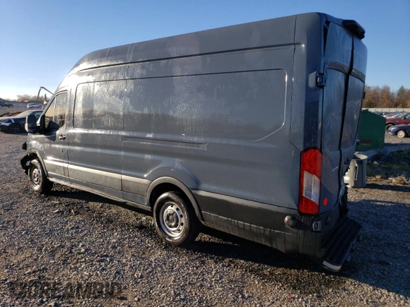 2021 Ford Transit Cargo with VIN 1FTBR3X8XMKA83071, listed as a Copart auction lot 80474914 with 38,027 mi miles and Salvage title. Bid and sale history available at DreamBid. Image 2.