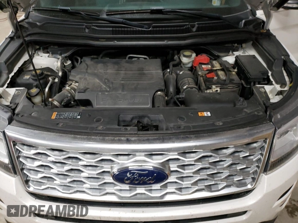 2016 Ford Explorer Platinum with VIN 1FM5K8HT9GGC70998, listed as a Copart auction lot 60282655 with 155,266 mi miles and Clean title. Bid and sale history available at DreamBid. Image 12.