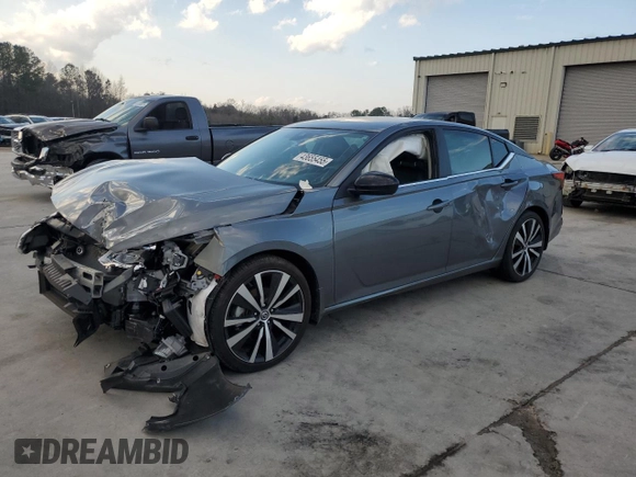 2021 Nissan Altima 2.5 SR with VIN 1N4BL4CV5MN381616, listed as a Copart auction lot 43655455 with 25,846 mi miles and Salvage Title. Bid and sale history available at carsss.com. Image 1.