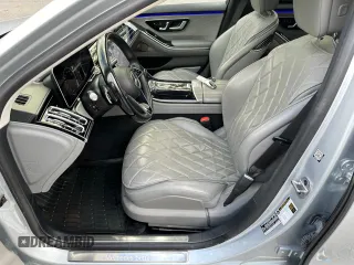 2021 Mercedes-Benz S 580 with VIN W1K6G7GB8MA039284, listed as a Copart auction lot 55825815 with 77,726 mi miles and Clean Title. Bid and sale history available at DreamBid. Image 13.