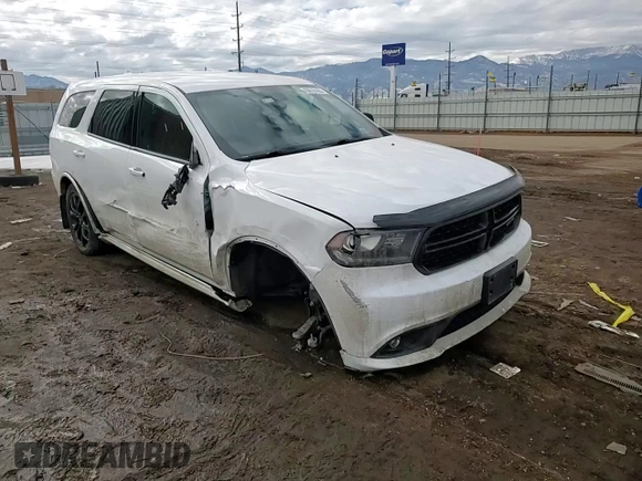 2020 Dodge Durango SXT Plus with VIN 1C4RDJAG6LC215415, listed as a Copart auction lot 43016165 with 92,248 mi miles and Salvage Title. Bid and sale history available at DreamBid. Image 12.