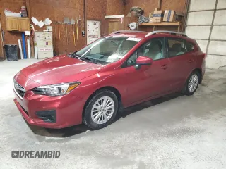 2018 Subaru Impreza Premium with VIN 4S3GTAB63J3710541, listed as a Copart auction lot 48387635 with 64,325 mi miles and Salvage Title. Bid and sale history available at carsss.com. Image 1.
