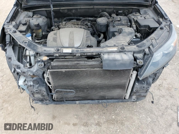 2012 Kia Sorento SX with VIN 5XYKW4A25CG290152, listed as a Copart auction lot 44822985 with 158,399 mi miles and Salvage Title. Bid and sale history available at carsss.com. Image 12.