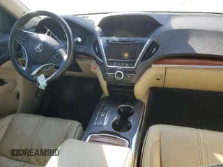 2017 Acura MDX w/Advance Pkg with VIN 5FRYD4H81HB002053, listed as a Copart auction lot 47751965 with 188,696 mi miles and Salvage Title. Bid and sale history available at carsss.com. Image 8.