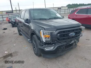 2021 Ford F-150 XL with VIN 1FTEW1C5XMFC46476, listed as a IAAI auction lot 42274855 with 89,148 mi miles and . Bid and sale history available at DreamBid. Image 1.